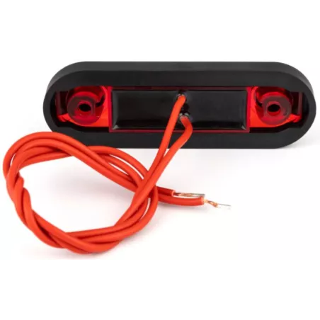 Rear Marker Lamp (LED) Red 12 / 24V Universal