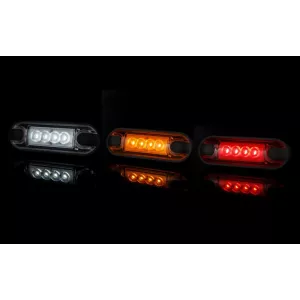 Seitenmarkierungsleuchte (LED) Orange 12 / 24V Universal