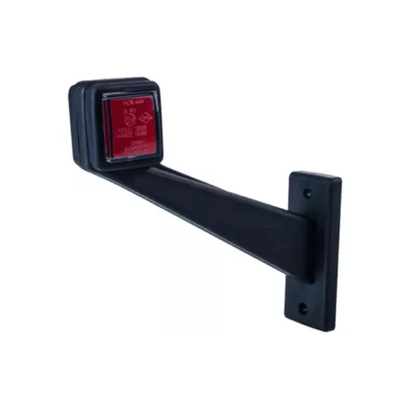 Marker Light On A long Diagonal Arm that Comes With A flexible Hanger (LED) White - Red 12 / 24V Left