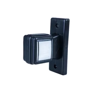 Marker Light On A short Straight Arm (LED) White - Red 12 / 24V Universal