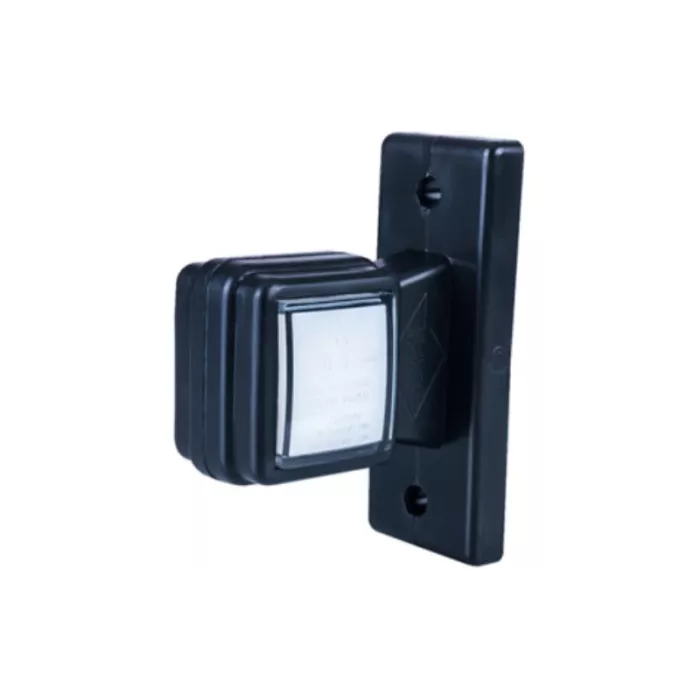 Umrisleuchte Mit Arm (LED) Weiß - Rot 12 / 24V Universal