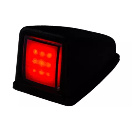 Lampa Obrysowa Narożna Dachowa (LED) Czerwona 12 / 24 V Uniwersalna