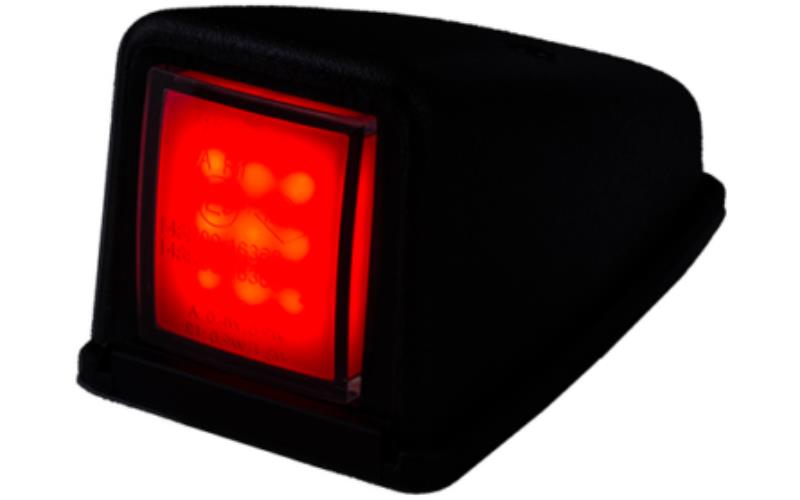 Roof Marker Light (LED) Red 12 / 24V Universal