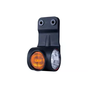 Luz de Gálibo Triple, En Un Soporte Flexible (LED) Blanca - Amarilla - Roja 12 / 24V Derecho