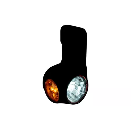 Luz de Gálibo Triple, En Un Soporte Flexible (LED) Blanca - Amarilla - Roja 12 / 24V Derecho