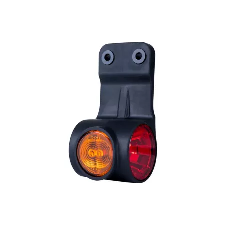 ТРОЙНОЙ ГАБАРИТНЫЙ ФОНАРЬ НА ГИБКОМ ПОДВЕСЕ (LED) БЕЛЫЙ - ОРАНЖЕВЫЙ - КРАСНЫЙ 12 / 24V ЛЕВАЯ