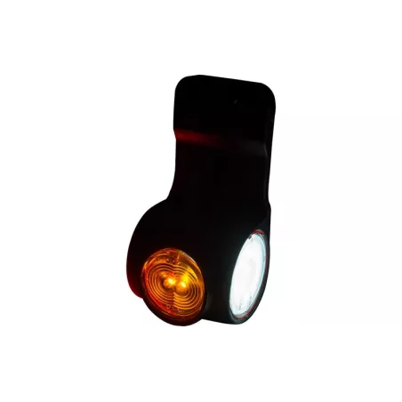 Triple Marker Lamp That Comes With A Flexible Hanger (LED) White - Orange - Red 12 / 24V Right