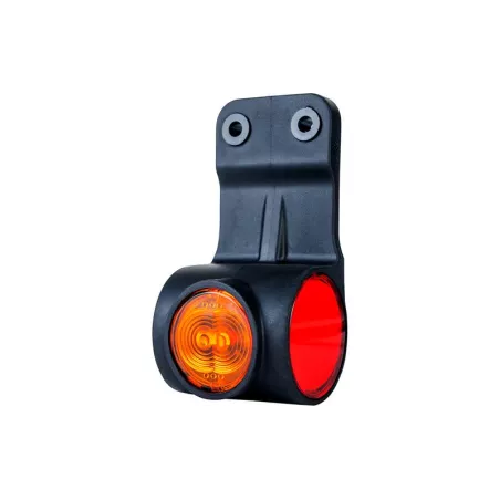 Lampa Obrysowa (Neon) Na Wieszaku Trójfunkcyjna (LED) Biało - Pomarańczowo - Czerwony 12 / 24V Lewy