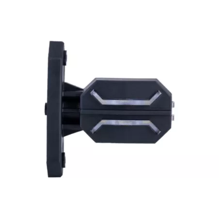 3-Funkzionen Begrenzugsleuchte Auf Dem Kurzen Arm (LED) Weiß - Orange - Rot 12 / 24V Universal