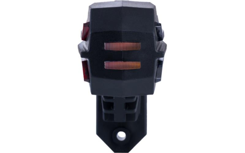 Luz de Gálibo de Triple Función con Un Brazo Diagonal Corto (LED) Blanca - Amarilla - Roja 12 / 24V Derecho