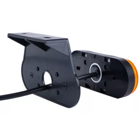 Marker Light With A holder And Reflective Device, 2-function (LED) Orange 12 / 24V Universal