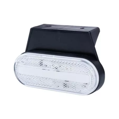 Luz de Posición (Neon) con Reflejo, 2 Funciones (LED) Blanca 12 / 24V Universal