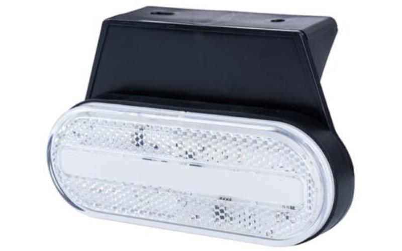 Markierungsleuchte, Zweifunktions (LED) Weiß 12 / 24V Universal