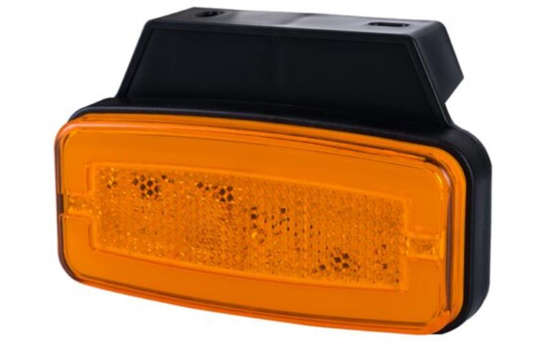Markierungsleuchte, Zweifunktions (LED) Orange 12 / 24V Universal