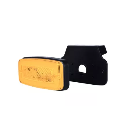 Marker Light With A holder And Reflective Device, 2-function (LED) Orange 12 / 24V Universal