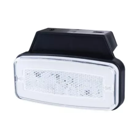 Marker Light With A holder And Reflective Device, 2-function (LED) White 12 / 24V Universal