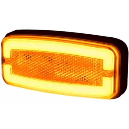 Markierungsleuchte, Zweifunktions (LED) Orange 12 / 24V Universal