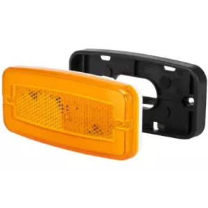 Markierungsleuchte, Zweifunktions (LED) Orange 12 / 24V Universal