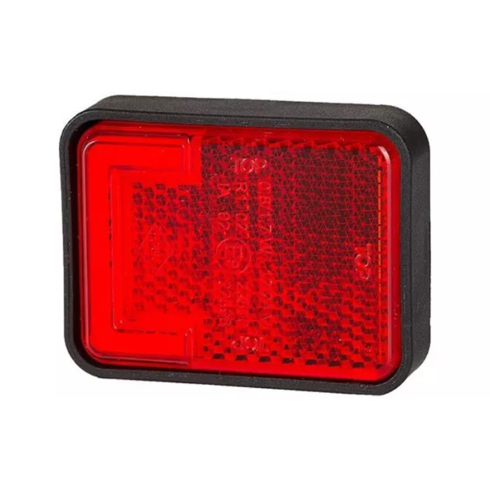 Feu de Position Arrière (Neon) Avec Catadioptre (LED) Rouge 12 / 24V Universel