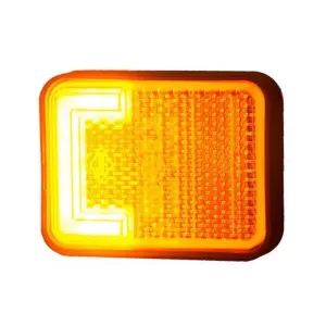 Side Marker lamp (Neon) (LED) Orange 12 / 24V Universal
