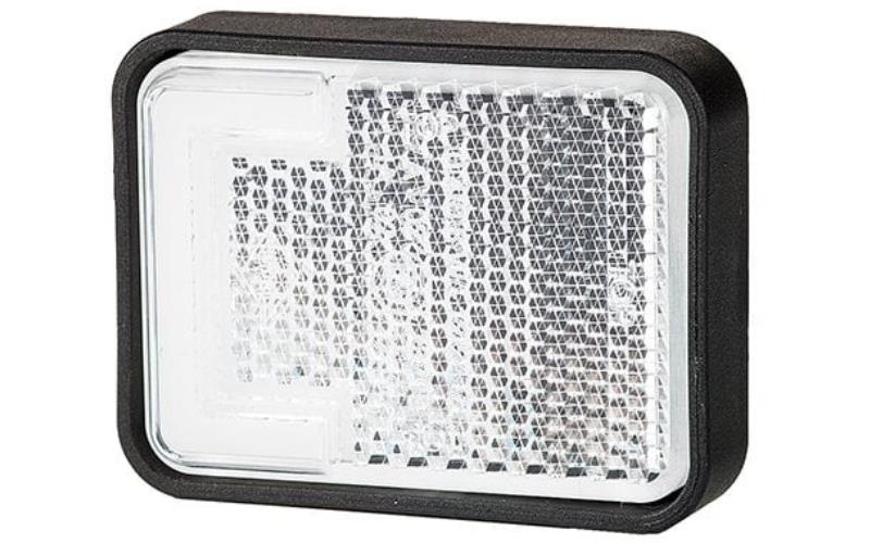 Vordere Positionsleuchte (Neon) (LED) Weiß 12 / 24V Universal