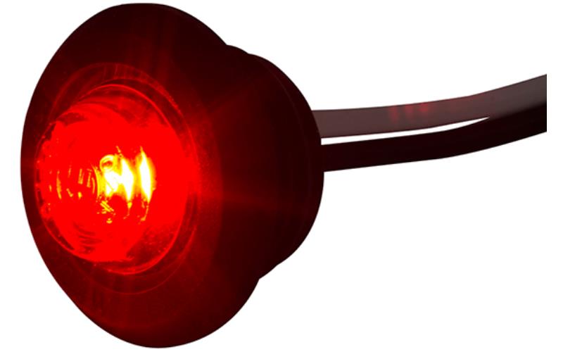 Rear Position Lamp (LED) Red 12 / 24V Universal