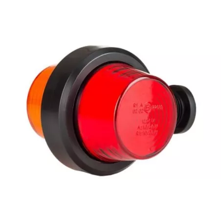 Marker Lamp, Short Arm (Neon) (LED) Orange - Red 12 / 24V Universal