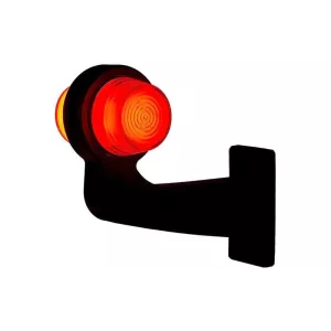 Marker Lamp, Long Arm (Neon) (LED) Orange - Red 12 / 24V Left
