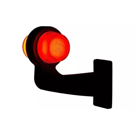 ГАБАРИТНЫЙ ФОНАРЬ (Neon) (LED) ОРАНЖЕВЫЙ - КРАСНЫЙ 12 / 24V ЛЕВАЯ