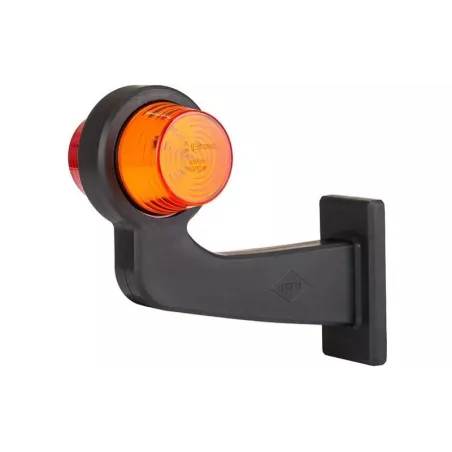 Markierungsleuchte (LED) Orange - Rot 12 / 24V Rechts