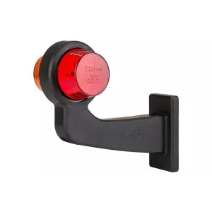 Luz de Gálibo, con Brazo Largo (LED) Amarilla - Roja 12 / 24V Izquierdo