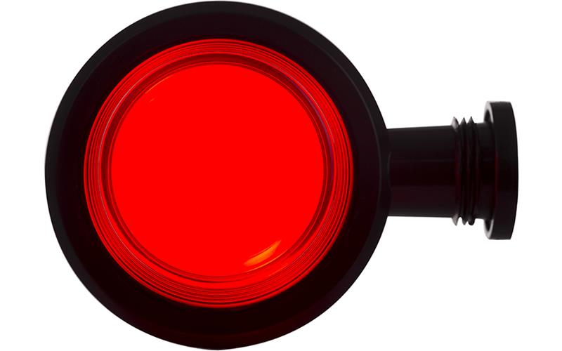 Markierungsleuchte (Neon) (LED) Weiß - Rot 12 / 24V Universal