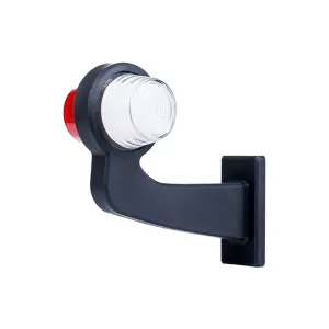 Luz de Gálibo, con Brazo Largo (Neon) (LED) Blanca - Roja 12 / 24V Derecho