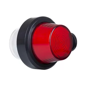 Markierungsleuchte (Neon) (LED) Weiß - Rot 12 / 24V Universal