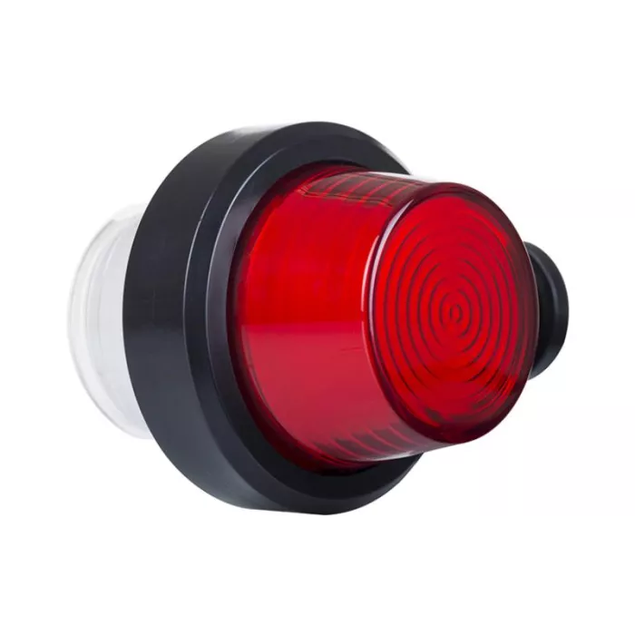 Markierungsleuchte (Neon) (LED) Weiß - Rot 12 / 24V Universal