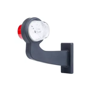 MARKIERUNGSLEUCHTE (LED) WEIß - ROT 12/24V RECHTS
