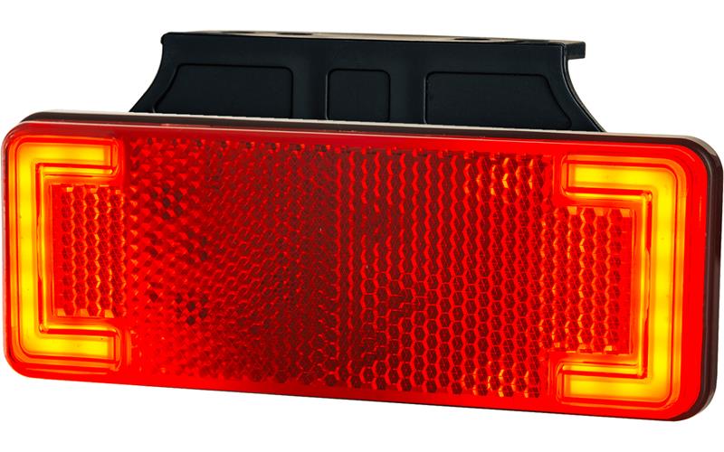 Marker Light Slim Xs (LED) Red 12 / 24V Universal