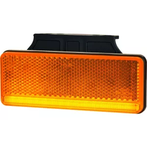 Lampa Obrysowa Slim Xs z Wieszakiem (LED) Pomarańczowa 12 / 24V Uniwersalna