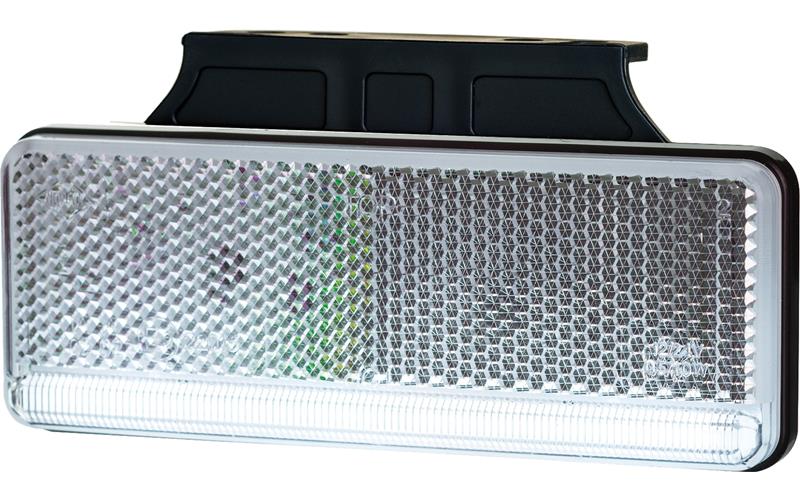 Markierungsleuchte Slim Xs (LED) Weiß 12 / 24V Universal