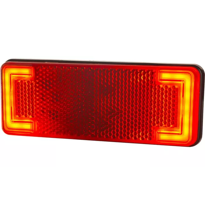 Marker Light Slim Xs (LED) Red 12 / 24V Universal
