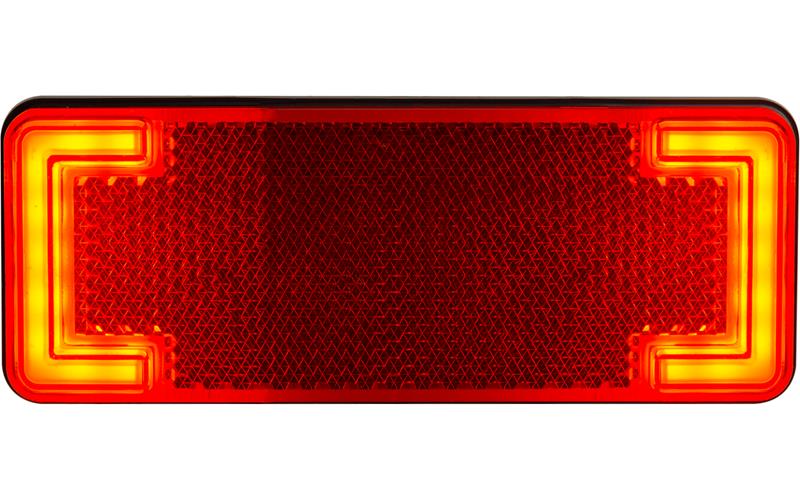 Luz de Gálibo Slim Xs (LED) Roja 12 / 24V Universal