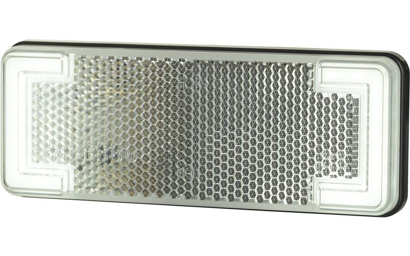 Marker Light Slim Xs (LED) White 12 / 24V Universal