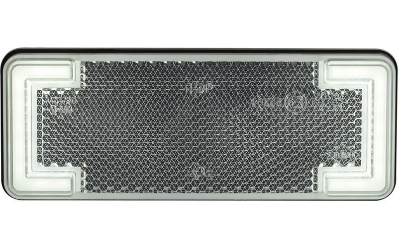 Markierungsleuchte Slim Xs (LED) Weiß 12 / 24V Universal