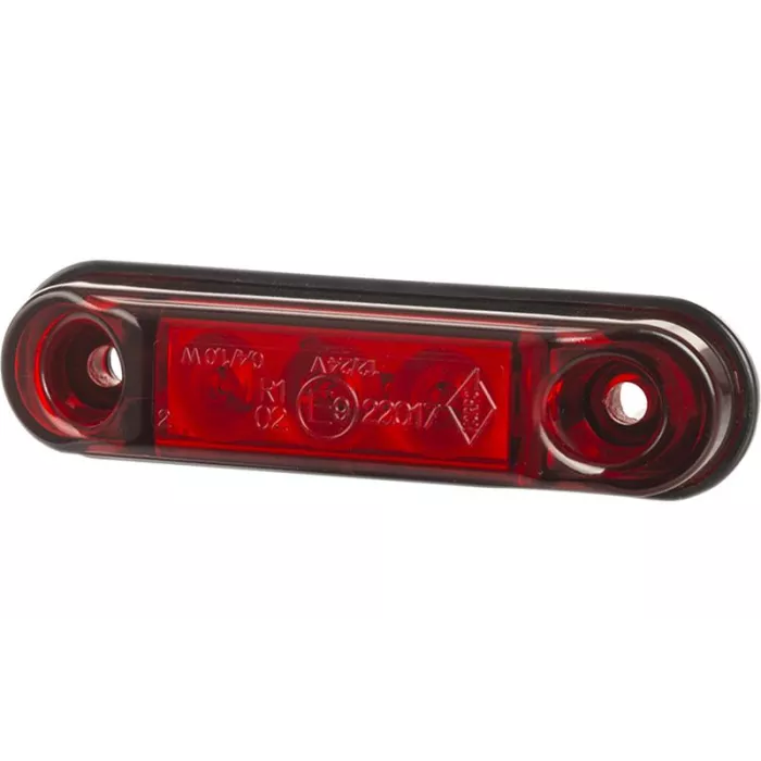 ГАБАРИТНЫЙ ФОНАРЬ Slim (LED) КРАСНЫЙ 12 / 24V УНИВЕРСАЛЬНАЯ