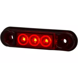 Marker Light Slim Type (LED) Red 12 / 24V Universal