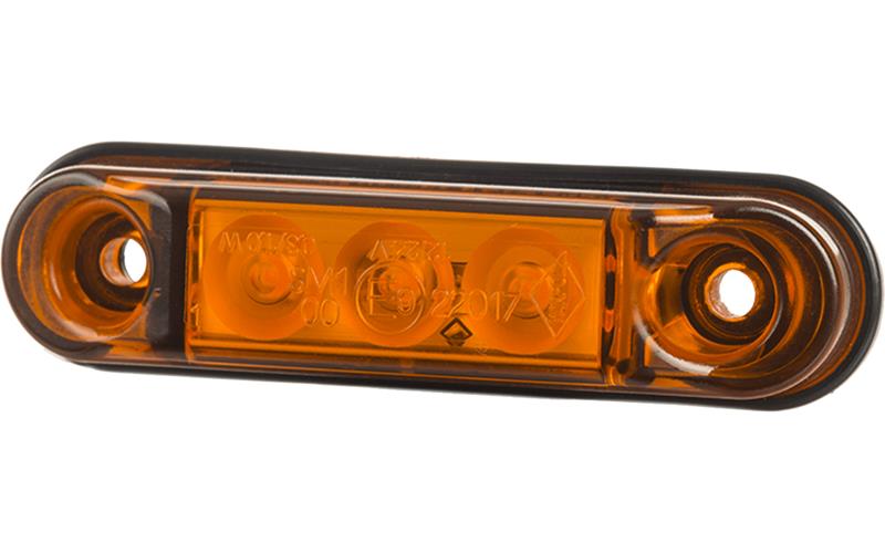 Marker Light Slim Type (LED) Orange 12 / 24V Universal