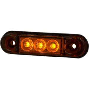 Markierungsleuchte Slim (LED) Orange 12 / 24V Universal