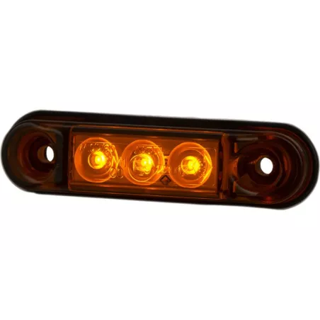 Luz de Gálibo Tipo Slim (LED) Amarilla 12 / 24V Universal