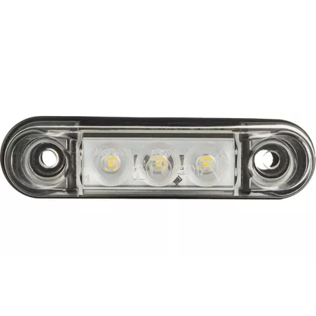 ГАБАРИТНЫЙ ФОНАРЬ Slim (LED) БЕЛЫЙ 12 / 24V УНИВЕРСАЛЬНАЯ