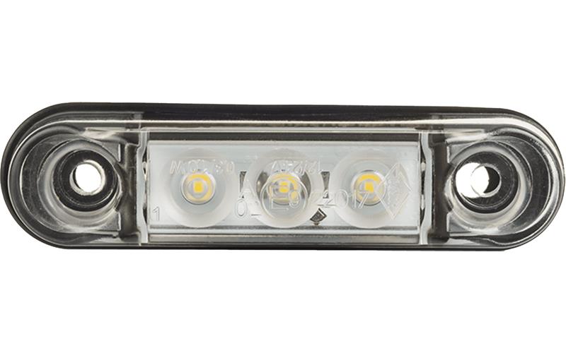 ГАБАРИТНЫЙ ФОНАРЬ Slim (LED) БЕЛЫЙ 12 / 24V УНИВЕРСАЛЬНАЯ